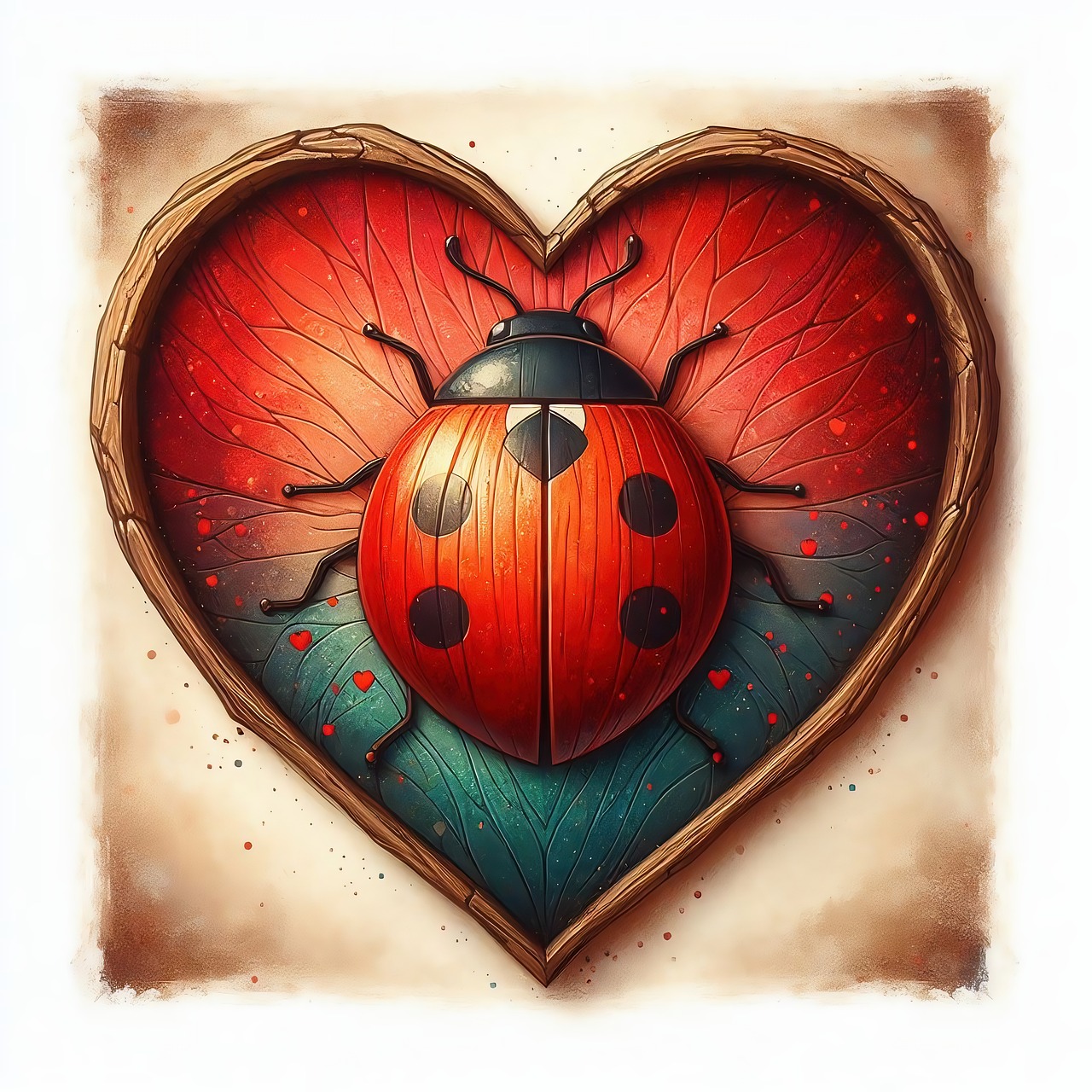 ai generated, heart, ladybug-8563703.jpg